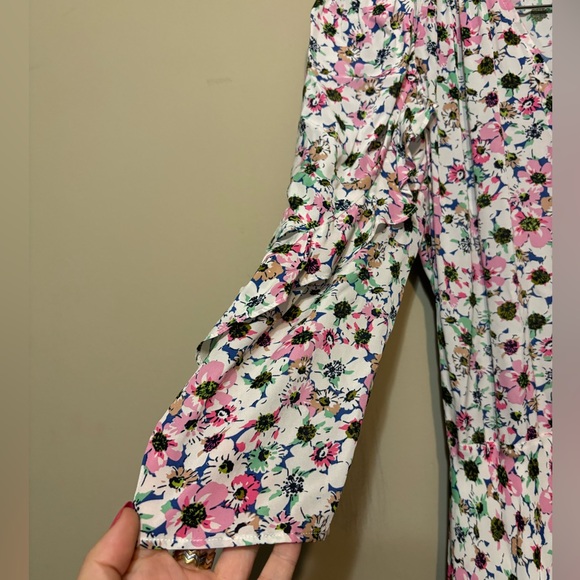 BERENICE PARIS Reece Dress Venice Beach, Boho Floral Wrap Maxi Hi-Low - Picture 7 of 14